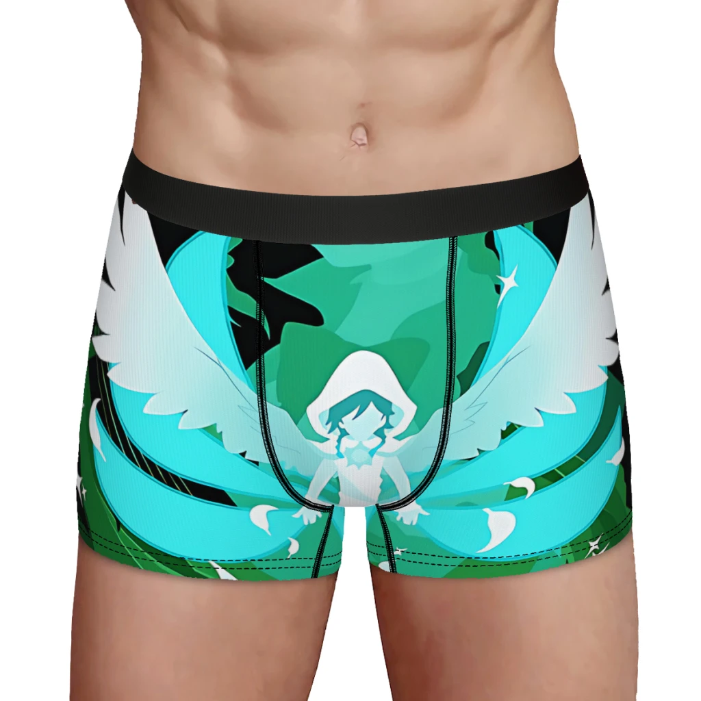 Venti Genshin Underpants Homme Panties Male Underwear Ventilate Shorts Boxer Briefs