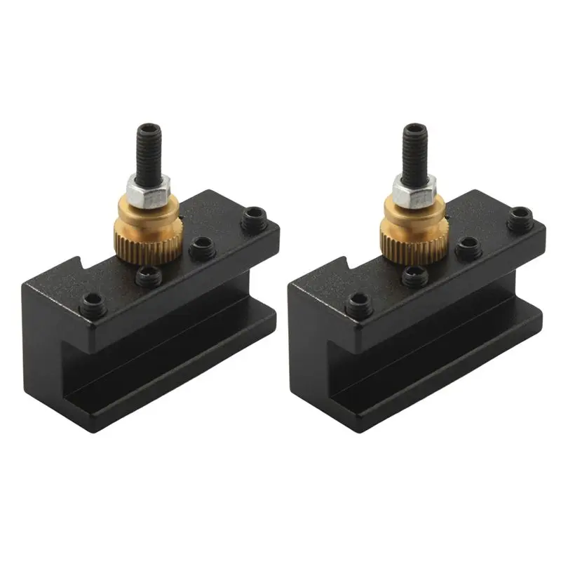 A84X-12PCS Tooling Package Mini Lathe Quick Change Tool Post & Holders Multifid Tool Holder