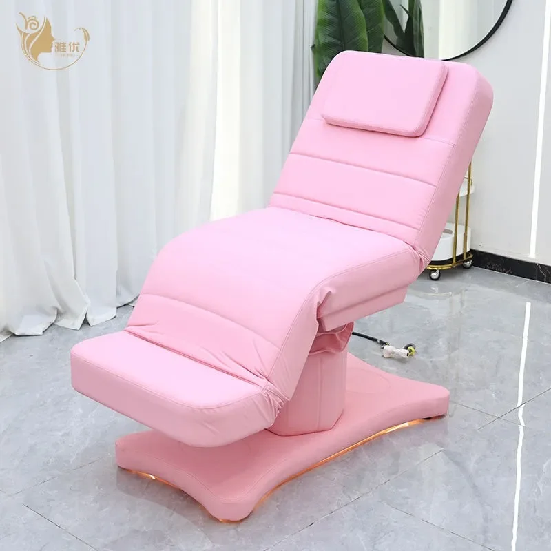 Lifting Beauty Bed Micro Plastic Injection Treatment Chair for Salon Dental Exam Ear Picking Tattoo Adjustable Procedure