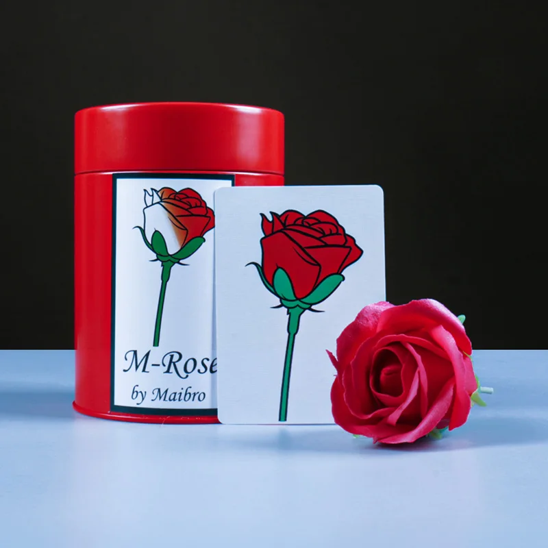 M-Rose Transformation Lover Magic Trick Stage Visual Prop Rose Changes Color & Grows Flowers for Weddings And Events