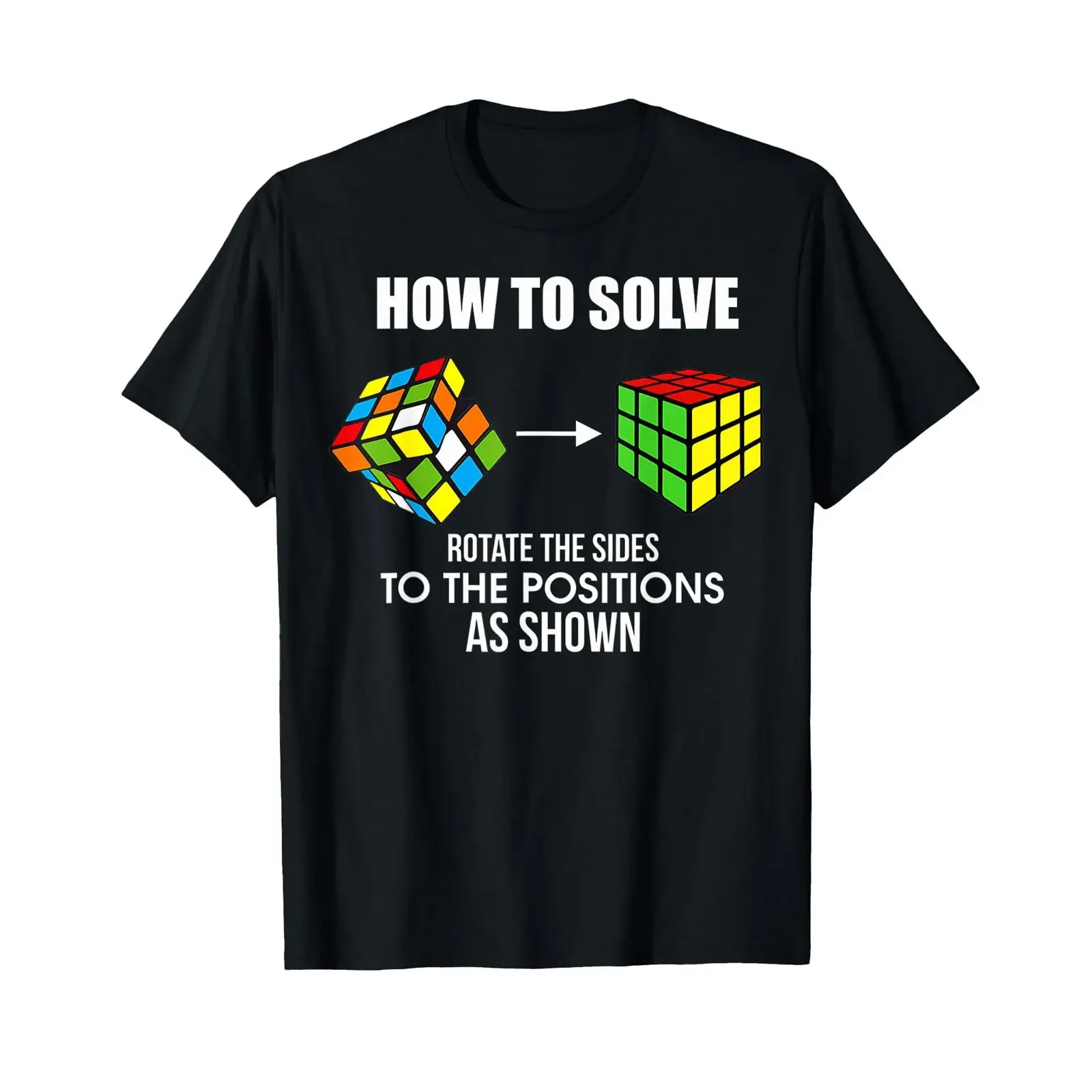 Cubing How to Solve Puzzle Cube Player Cuber T Shirt vintage Washed Versatile designer clothes Breathable graphic Comfortable