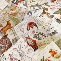 Panalisacraft 15sheets 13*13cm Vintage patterned paper sticker Scrapbooking paper pack handmade craft paper Background pad card