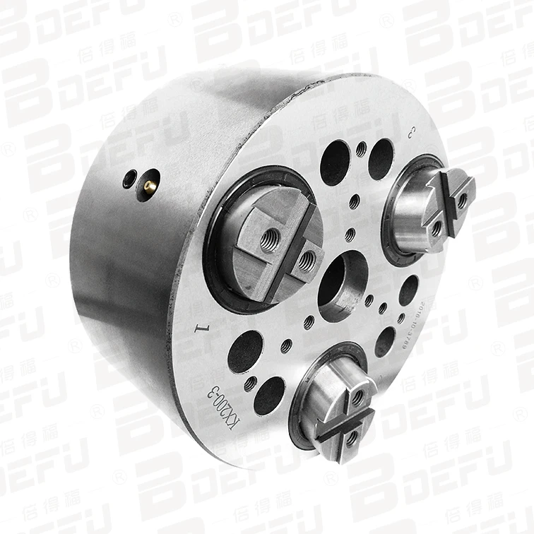 

BDEFU SC KX 3 Three Jaws Rear Pull Back Oil Pressure Chuck