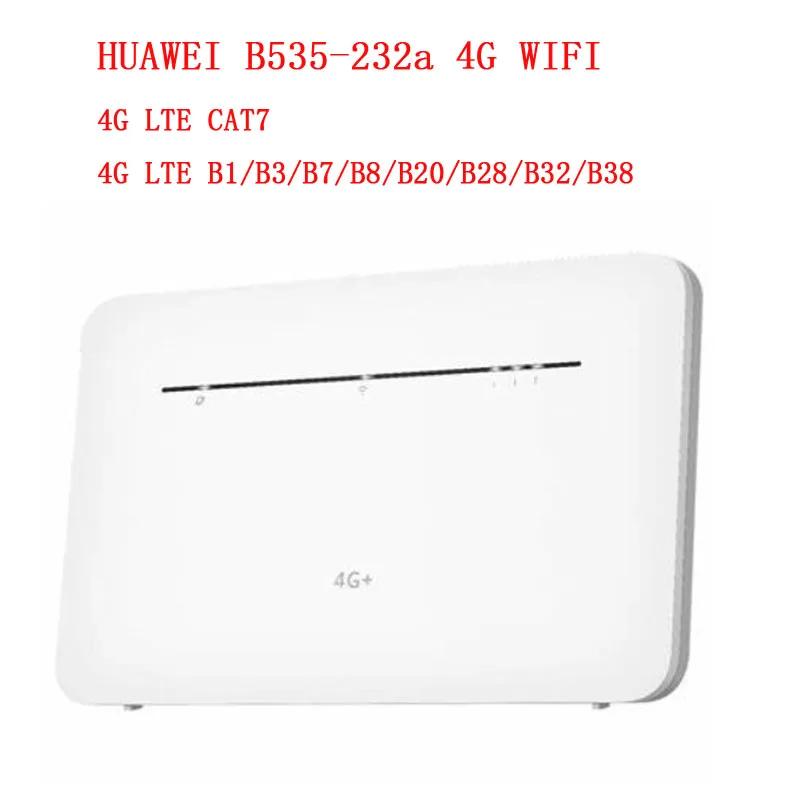 HUAWEI B535-232a 4G CAT7 300Mbps SMA + antena par