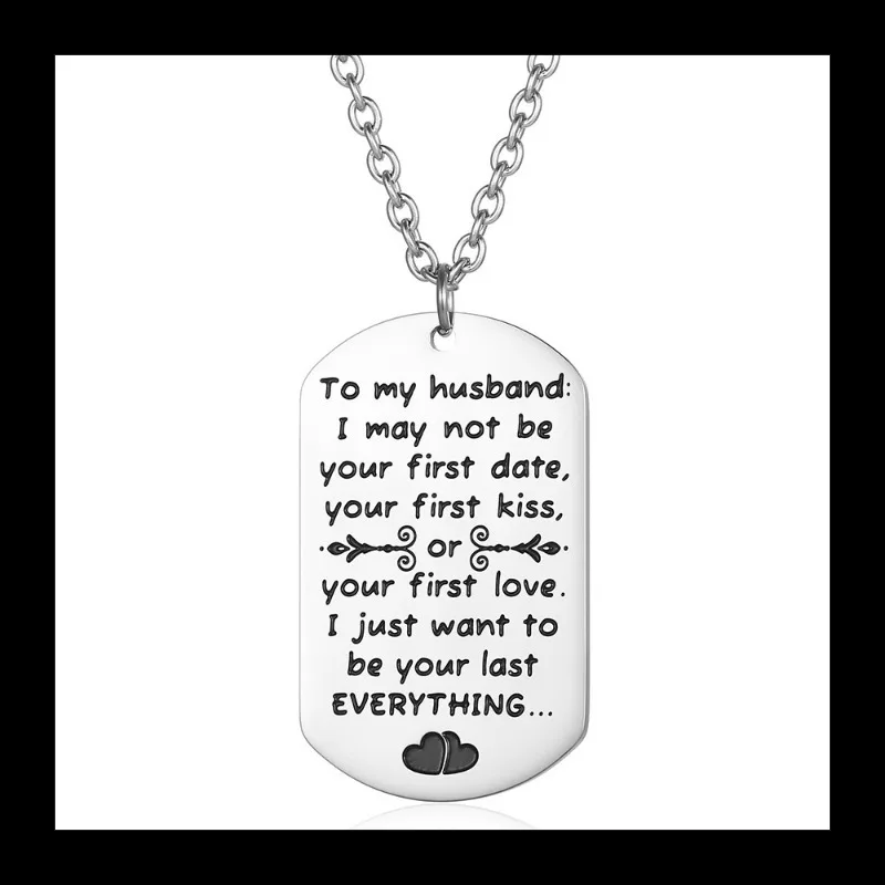 شعبية اعتراف قلادة التيتانيوم الصلب أزياء شخصية العلامة التجارية العسكرية قلادة سترة سلسلة ضوء الفاخرة