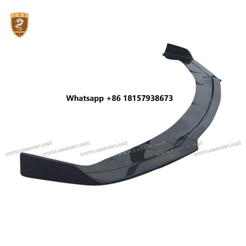 

High Glossy Carbon Fiber Front Lip for Porsche Panamera 970 2014-2016