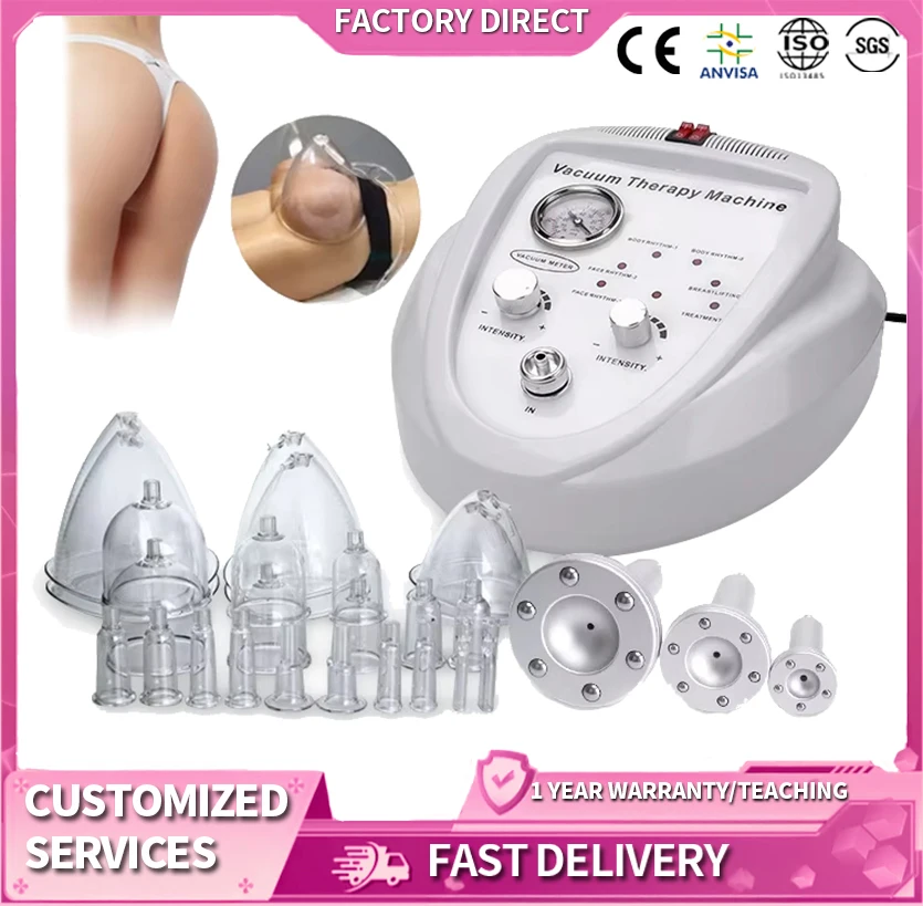 

2025 New Vacuum Massage Therapy Machine Suction Cuping Buttocks and Breast Enlargement Sucking Nursing Lifting Buttocks Device