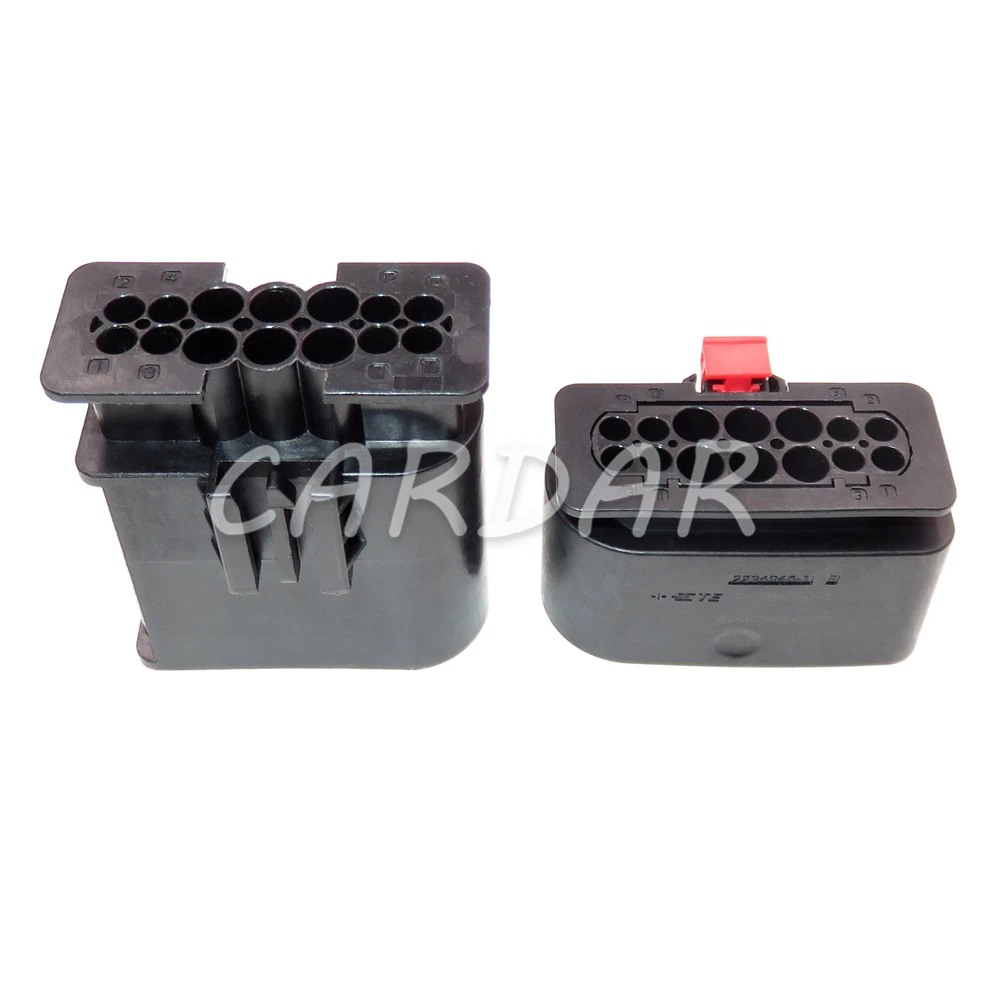 1 Set 14 Pin Car Waterproof Socket AC Assembly For Benz 2294945-1 1-2294950-1 1-2294951-1 1-2294952-1 A0005459319 A0005454120