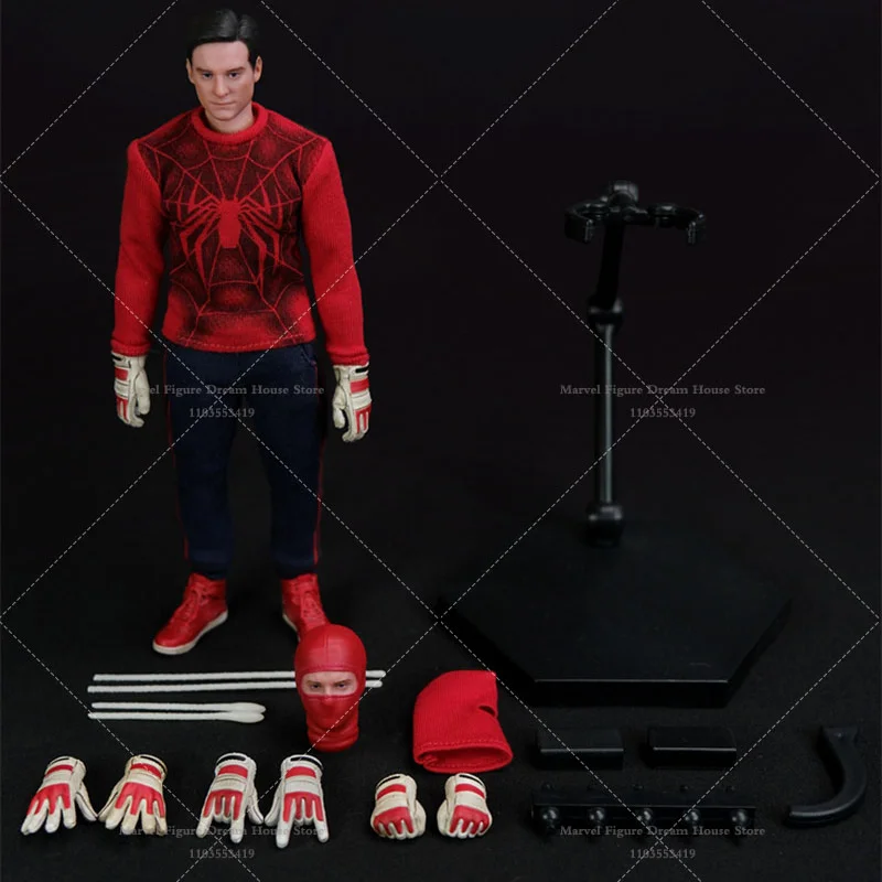 

In Stock RemadCustom RM-008 1/12 Scale Youth Humanoid Spider Superhero Peter 6-inch Full Set Action Figure Male Soldier Toys