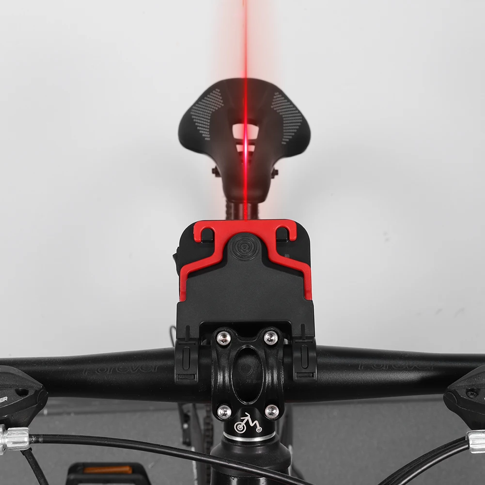 

Bike Seat Calibrator Bike Tool USB Charging Bicycle Handlebar Laser Aligner Seat Center Adjuster Measurement Tool Indicator Tool