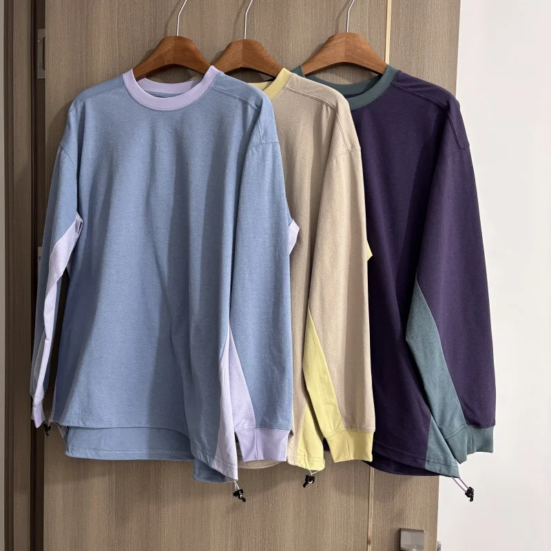 

Outdoor Casual Mountain Series T-irt Long Sve Qui Dry Sun Protection Sweat Absorbent Breathable Patchwork T-irt