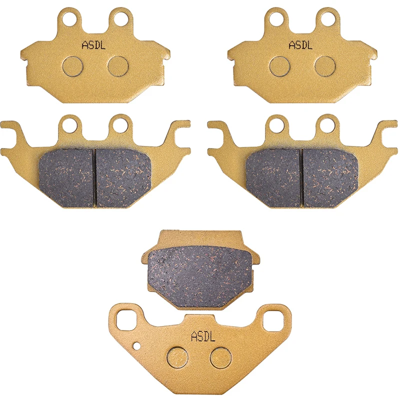 Motorcycle Front Rear Brake Pad For AEON Overland 600 For CEKTEK 500 For QUADZILLA RS7 X7R RS8 For TGB Blade 450 460 510 525 550
