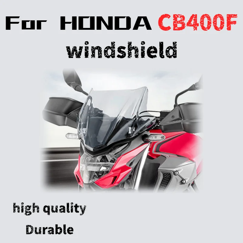 For Honda CB400F 2019-2024, windshield/front windshield modification parts.