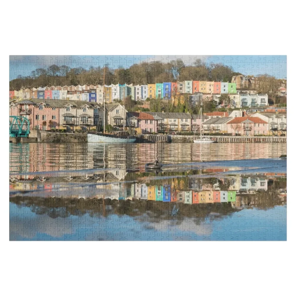 

Bristol Harbourside Reflected Jigsaw Puzzle Photo Personalized Gift Married With Personalized Photo Puzzle