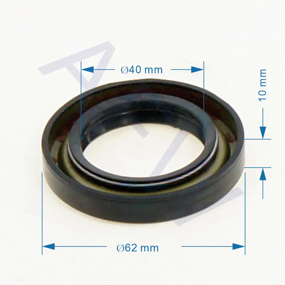 12163-82131، ختم الزيت (40 × 62 × 10) لناقل الحركة الهيدروليكية لشاحنة الرافعة الشوكية 1-3T