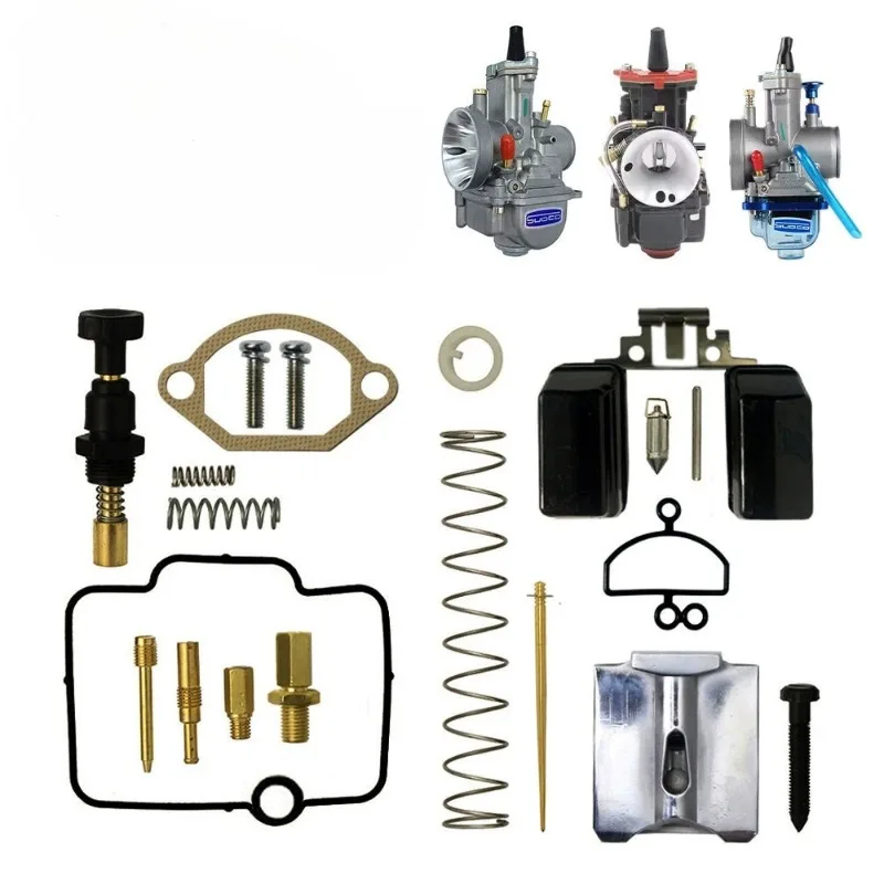 For PWK 21 24 26 28 30 32 34mm Motorcycle Carburetor Repair Kit Throttle Valve