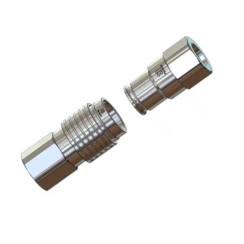 

NSS Universal Parker Stainless Steel Quick Coupling NSS-371.NSS-372 Flat Quick Coupling Liquid Cooling Coupling