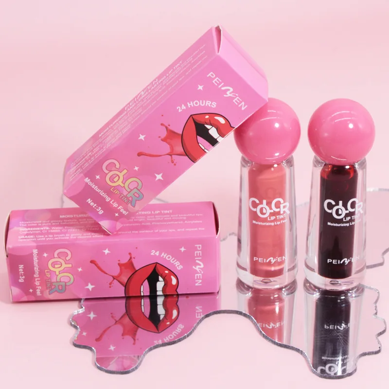 مجموعة ملمع شفاه مرطب من PEIYEN: تدوم طويلاً، مقاومة، 6 ظلال مرطبة مشعة #4