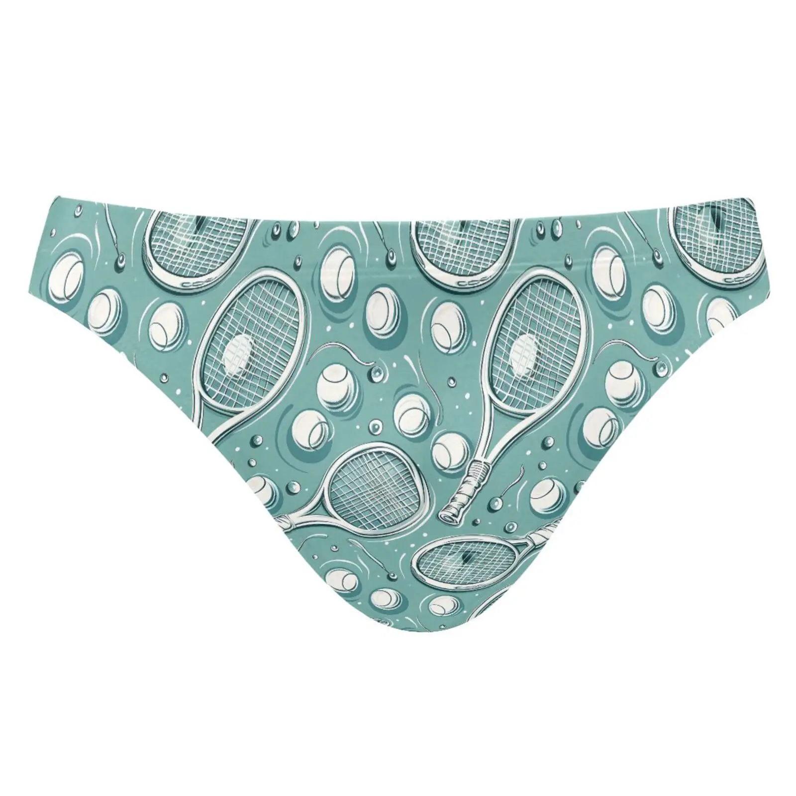 Man's Brand Swimming Briefs Low Waist Tennis racket Swimwear drop With Push-up Pad Sexy Shorts Trunks Boxers Summer Men's Swim