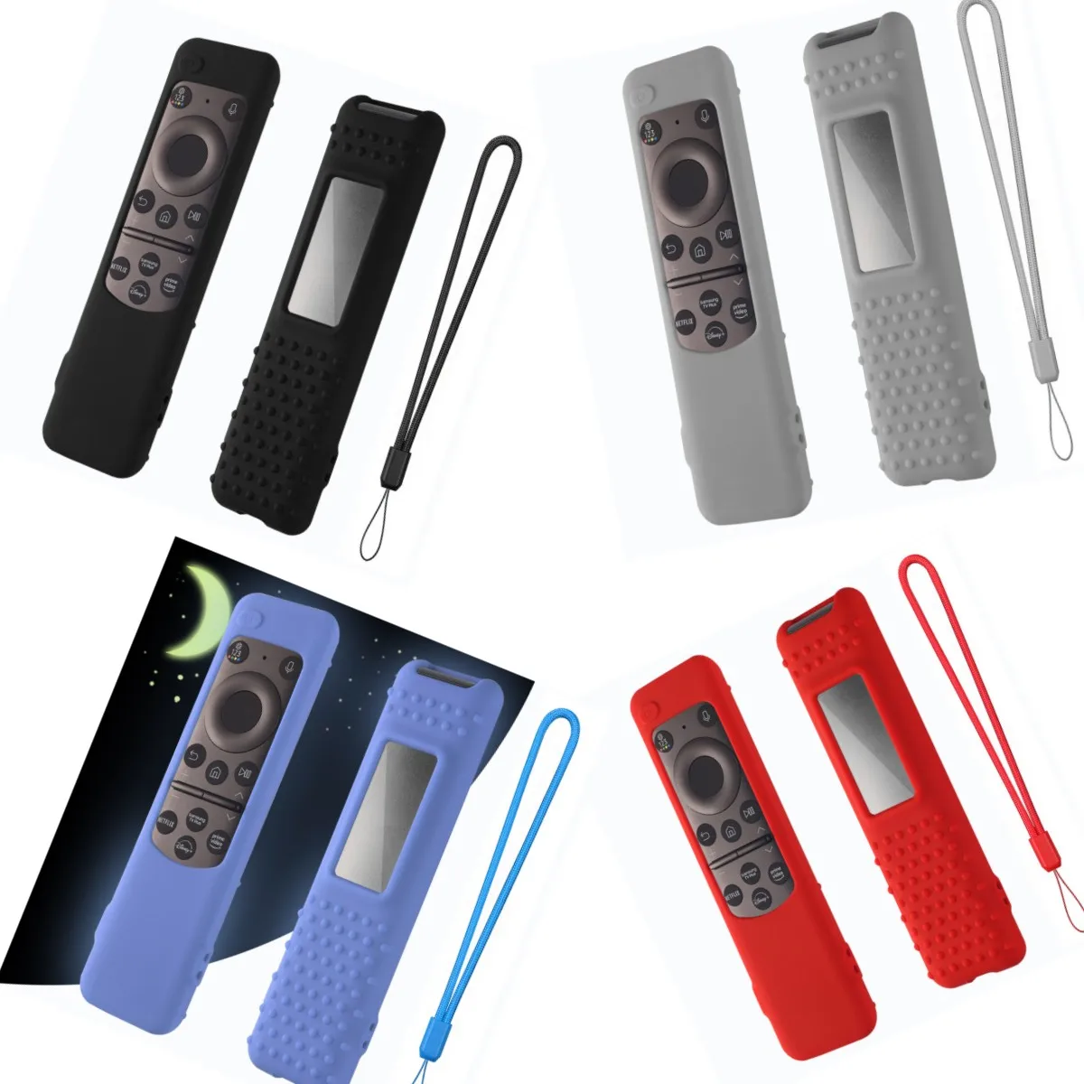 

For Samsung TV Remote Control Silicone Protective Case Sleeve For BN59-01432 01432B BN59-01432D BN59-01432J Cover Shell