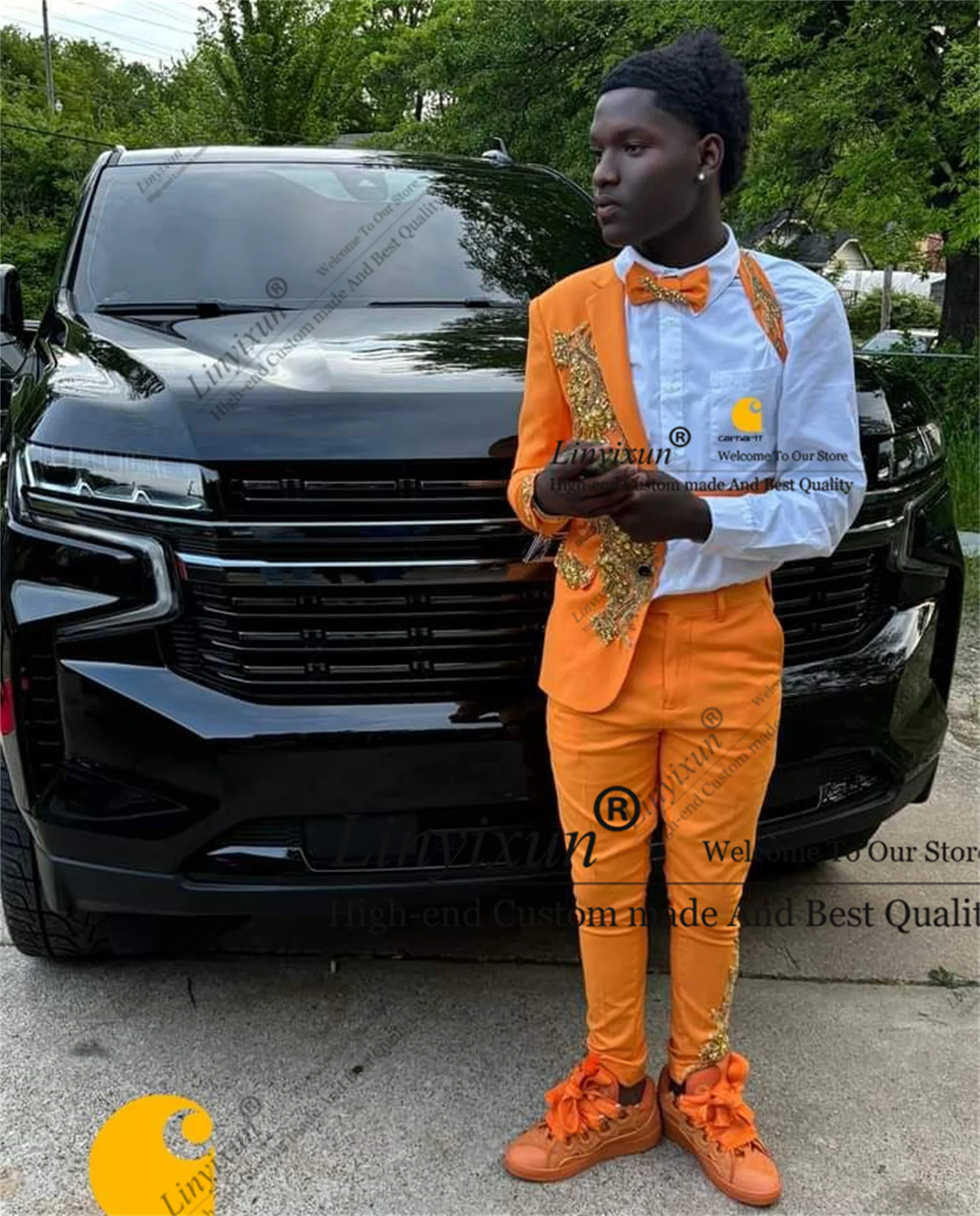 

Fashion Men Suits Customized Ropa Hombre Sparkly Rhinestone Crystal Groom Tuxedos 2 Pieces Sets Slim Fit Male Party Prom Blazer