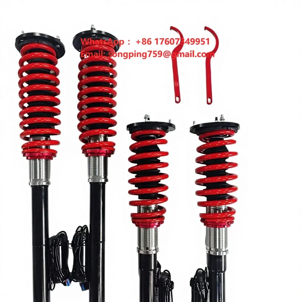Air Suspension Coil Spring Kit With Ads Rear Air Shock Suspension Car Air Shock Absorbers for S-Class W220