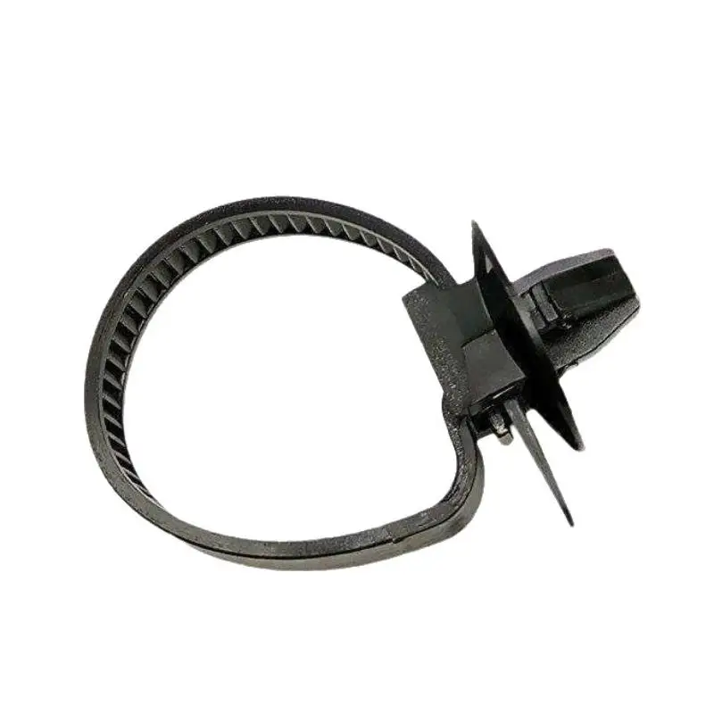 B*10/20PCS Car Nylon Black  Push Mount Wire Harness Fastener Cable Clamp Clips Ties Management Car Wire Organizers