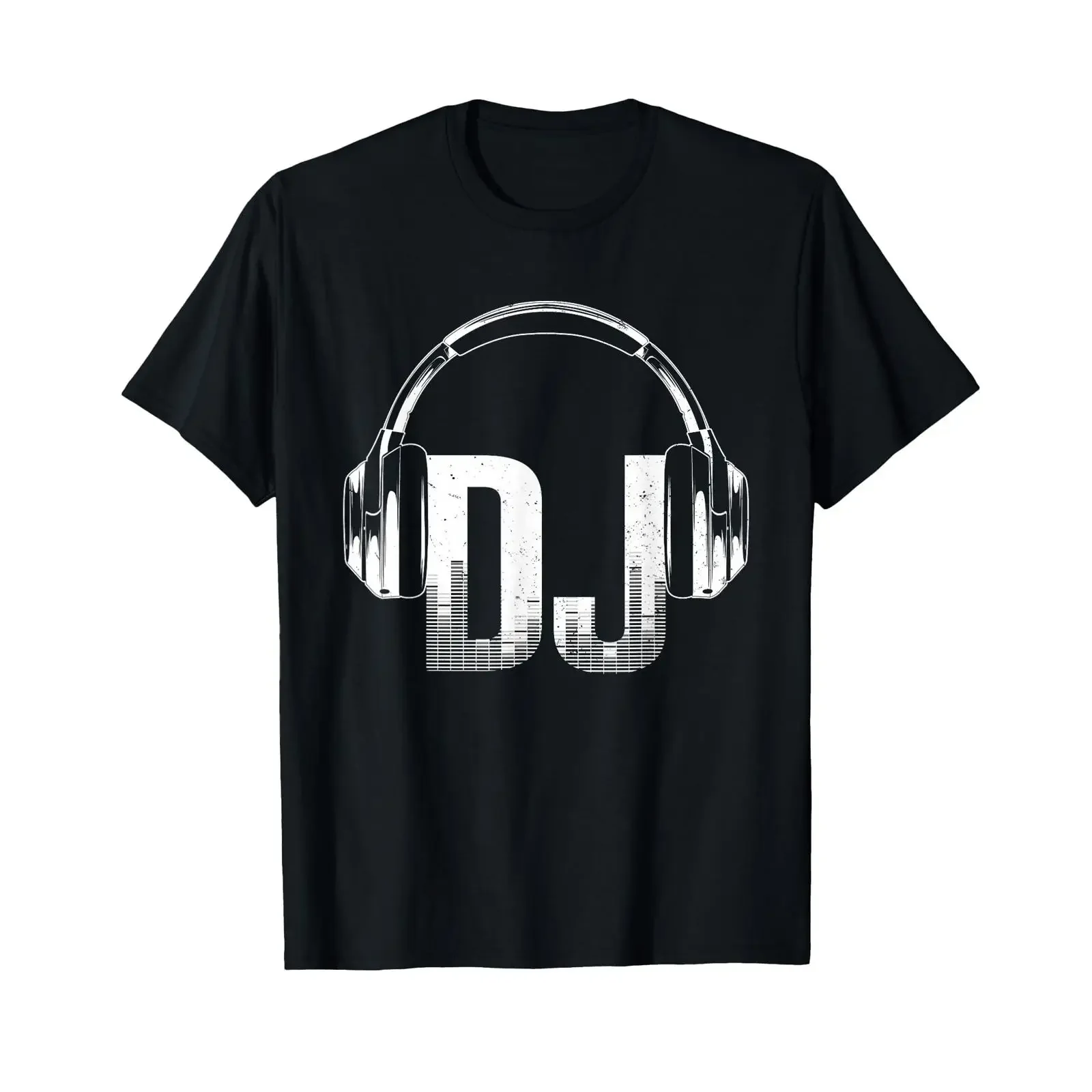 Cool DJ Art for Disc Jockey Music Producer EDM T Shirt vintage Washed Comfortable Breathable homme streetwear Versatile