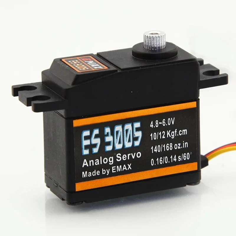 1/4pcs EMAX ES3001 37g ES3005 42g simulation server Standard Servo For RC Helicopter Boat Airplane Fiexd wing