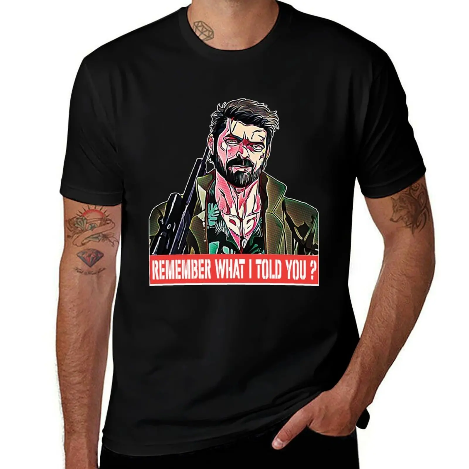 

Music Vintage Vintage Billy Butcher Gift Remember What I Told You T-Shirt tees graphic tee shirt t shirts for men graphic