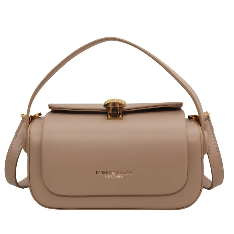 

Classic Fashion Shoulder Bag Women's Versatile Retro Crossbody Square Bags 2024 New Large Capacity Textured Leather Flap Handbag