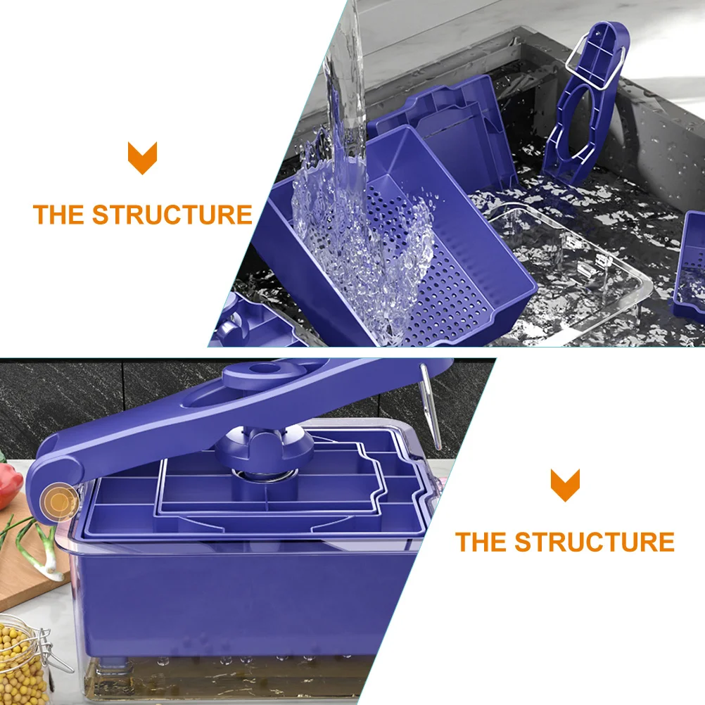 

Stainless Steel Mold Press Presser Making Maker Homemade Easy Clean Strong Lightweight Compact Household Kitchen Tool