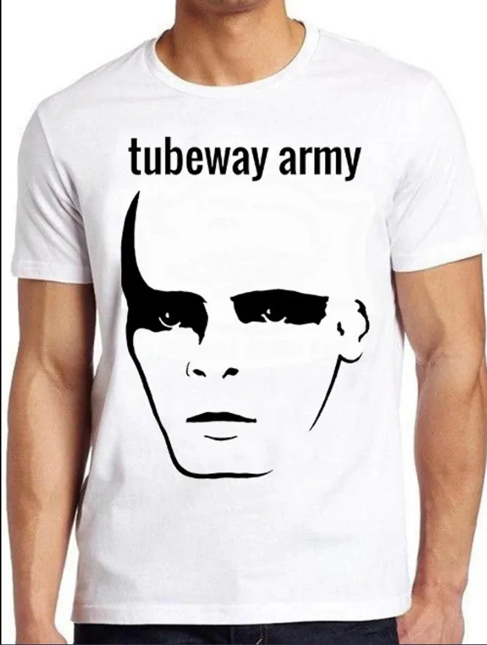 Tubeway Army Punk Rock Retro Cool Gift Tee T Shirt