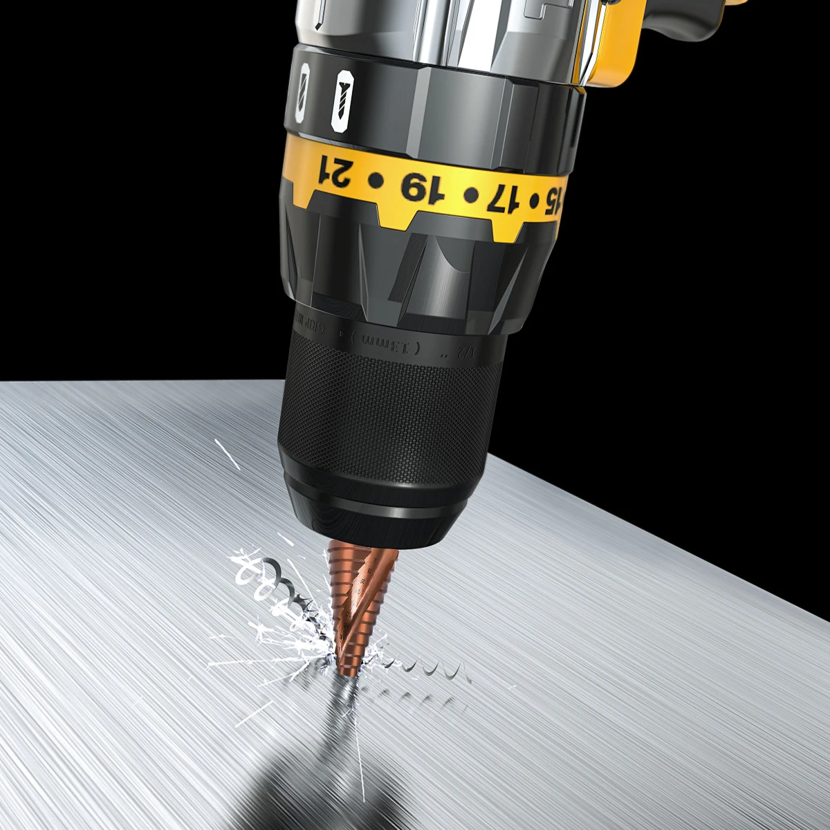 

1Pcs 4-32mm Cobalt Steel Step Cone Drill Bit Hole Saw Suited for Drilling Stainless Steel Materials