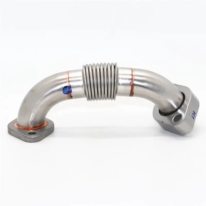 For Ssangyong EGR PIPE-RH&GSK 2p REXTON KYRON ACTYON +D2.0/2.7DT Xdi 05~07 #6651401361+6651420180