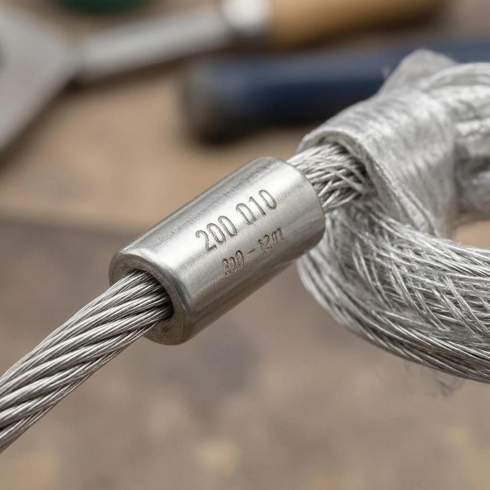 Steel Braided Cable Mesh Sleeve Stainless Steel Woven Wire Sleeve Wire Protection Cable Pulling Sleeve for Maintenance Tasks