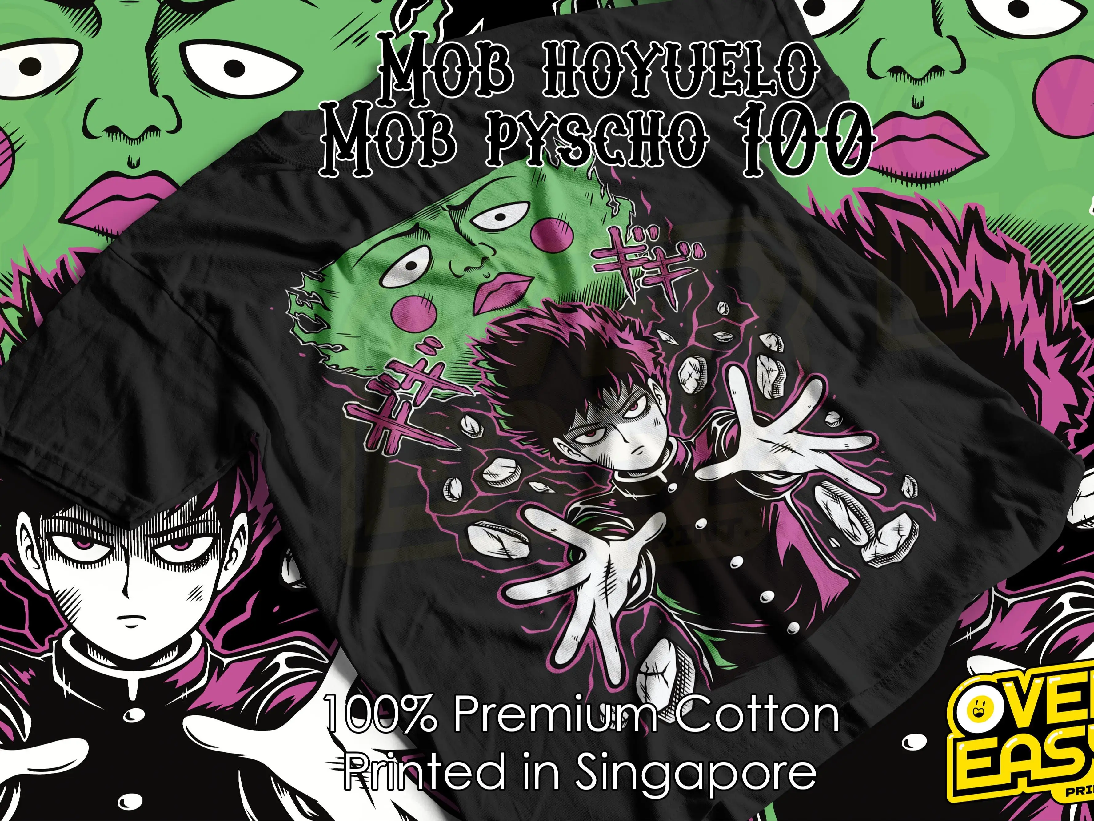 Mob Pyscho 100 Hoyuelo Fanart T-Shirt