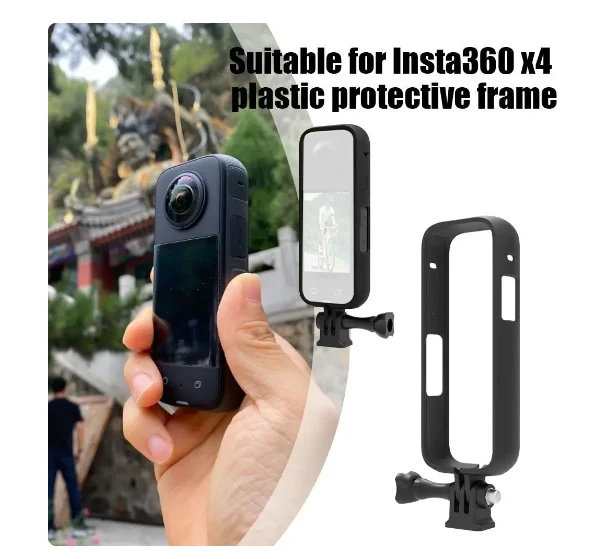ABS Protective Camera Housing Frame Case for Insta 360 X4 Anti Fall Action Frame Camera Mount Accessories