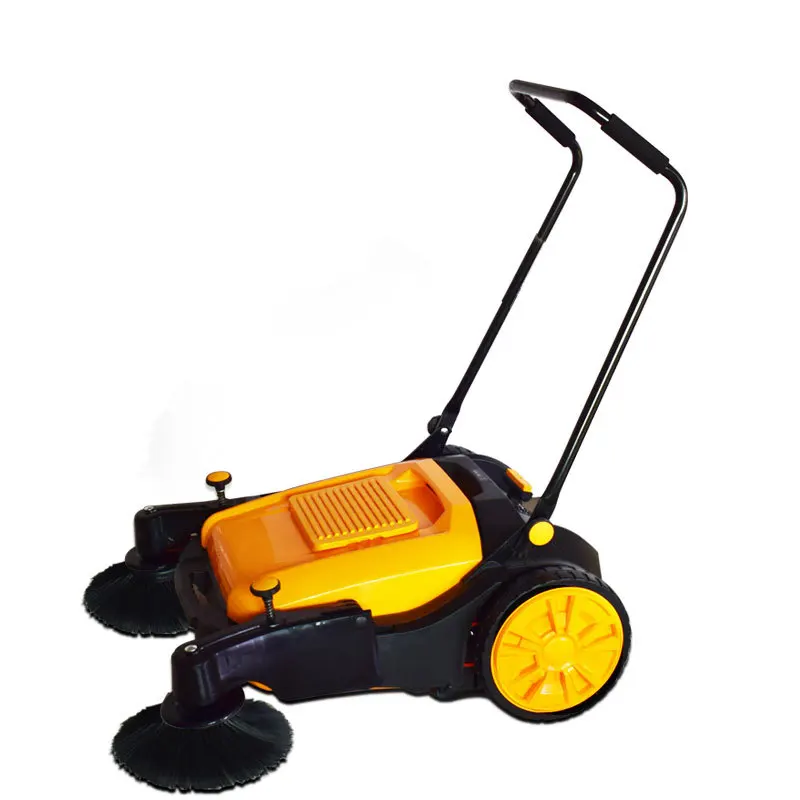 

Electric industrial sweeper, factory workshop hand-push type, electric vacuum dust chicken farm without power sweep