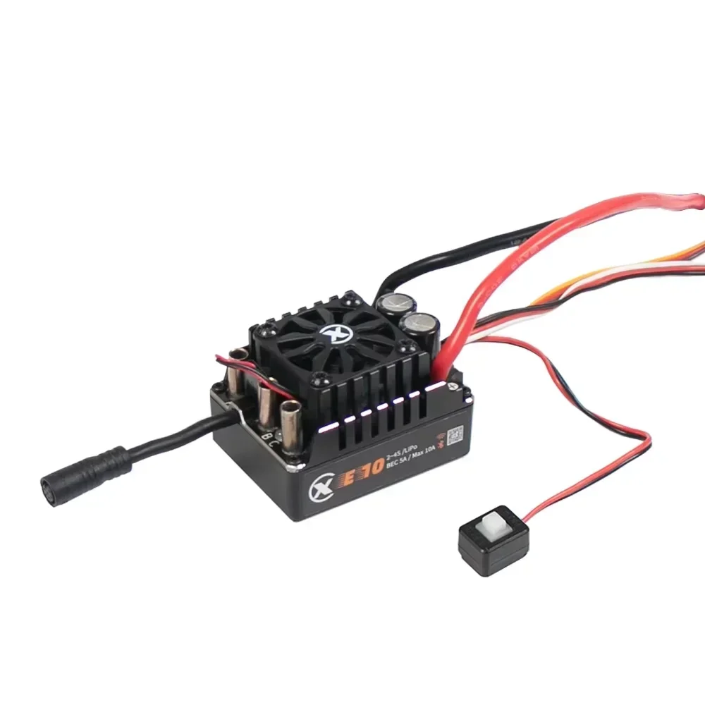 SkyDElOriginal XC E10 140A 2-4S Lipo Sensored Brushless ESC For 1/10 RC Model Car Buggy Truck Accessories 5