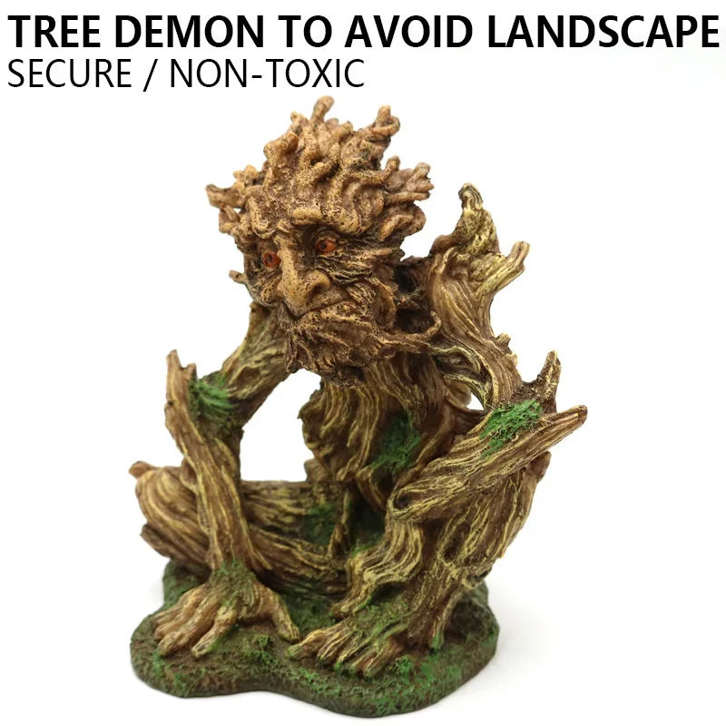 

Aquarium Landscaping Decor Creative Resin Decoration Fish Tank Ornaments Non-Toxic Tree Trunk Fish Shrimp Shelter Habitat