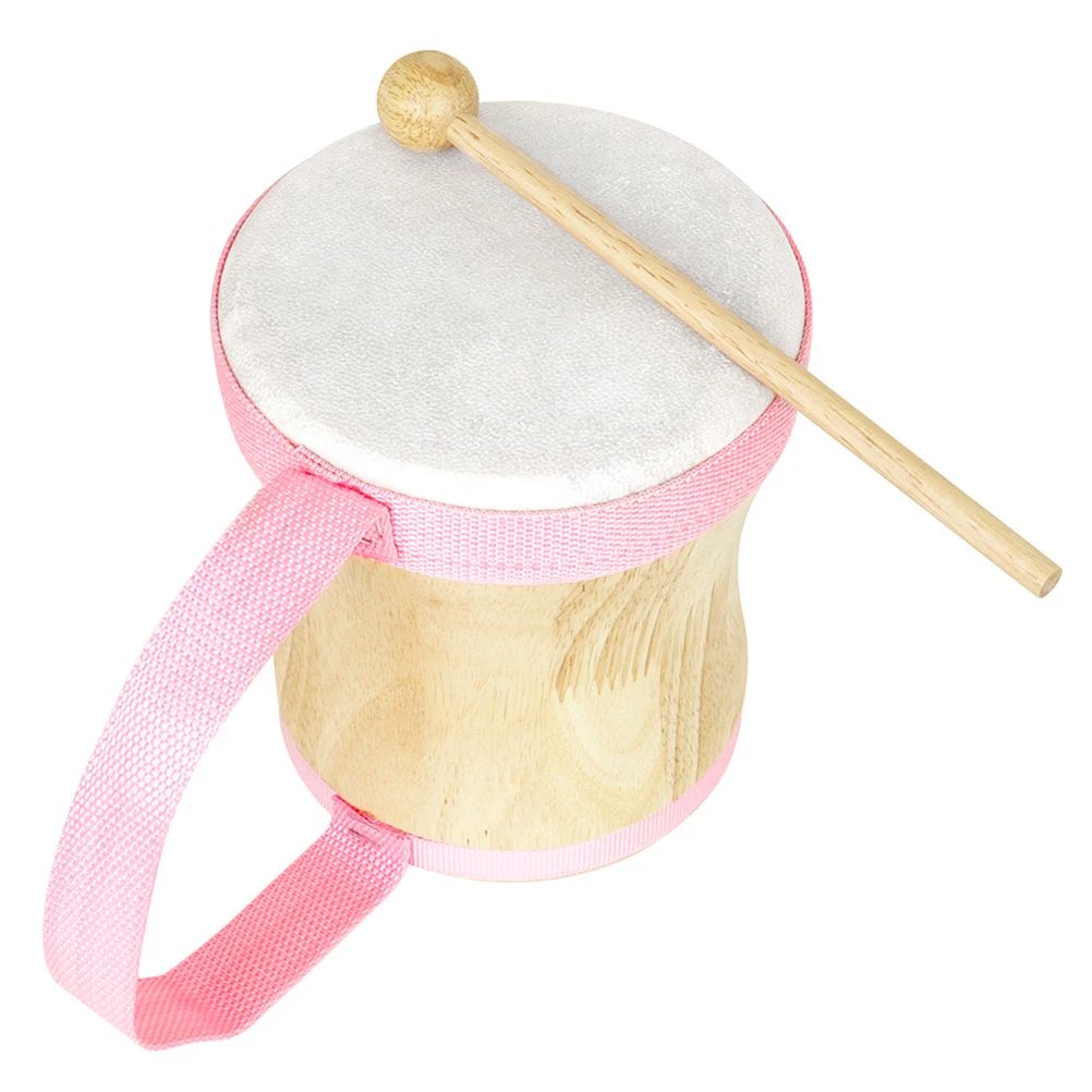 

Wooden H Drum Percussion Instrument Kids Drum Stick Rhythm Sticks Musical Instruments Adults Children Sheepskin Drumhead