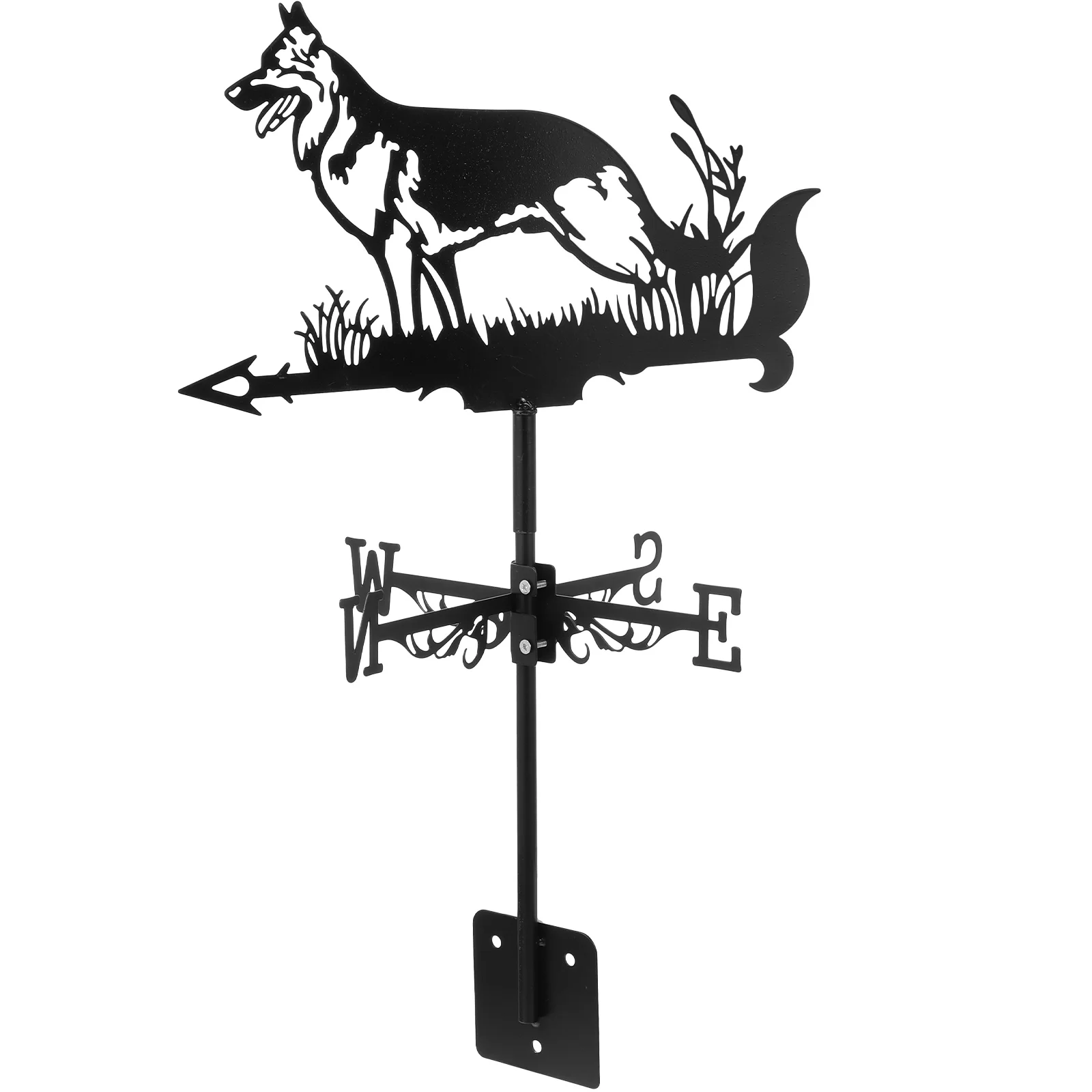 

Iron Weather Vane Dog Wind Indicator for Yard Durable Craftsmanship Garden Decoration Stake Windmill Ornament