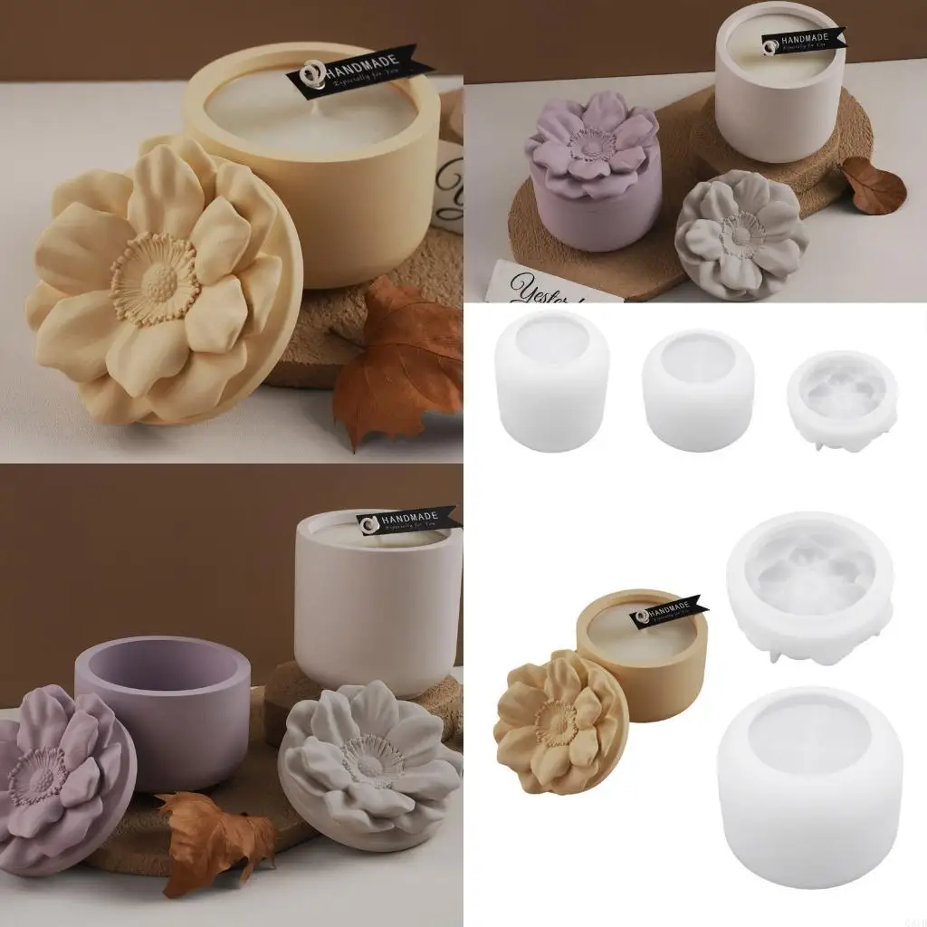 

Handcraft Silicone Mould for Resin Epoxy Castes Artistic Flower Jar Projects