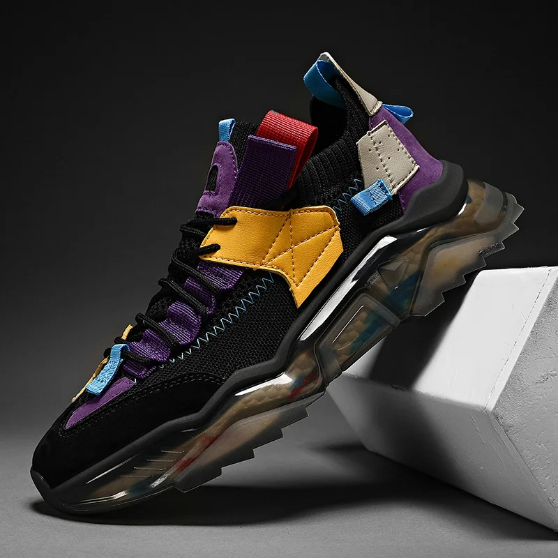 

2023 New Spring and Autumn Mens Casual Shoes Wear-resistant Non-slip Man Sneakers Outdoor Breathable Lightweight Male Footwear 7