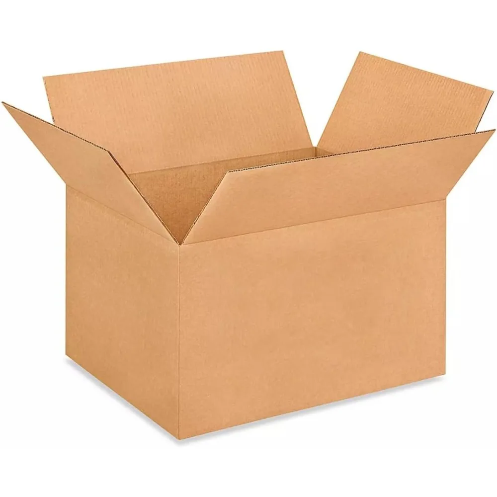 

5 упаковок средних гофрированных транспортировочных коробок 14 x 14 x 8 дюймов