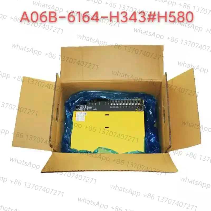 

Fanuc Ac Servo Drive A06B-6164-H343 #H580 Amplifier Module For CNC Machinery
