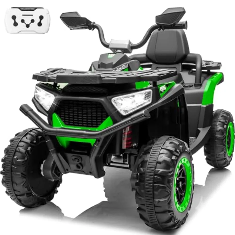 

Детский электромобиль 24В с дистанционным управлением, 4х4 ATV, 4-колесный квадроцикл с двигателем 800Вт, на аккумуляторе, с портом для напитков