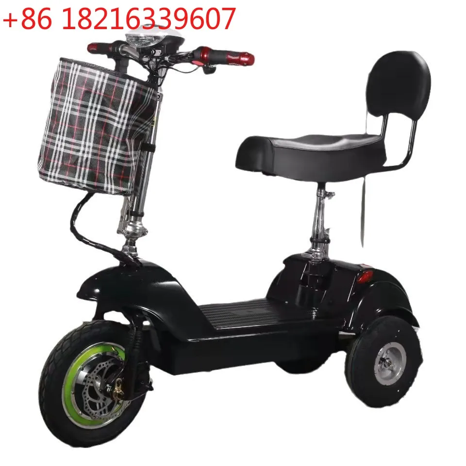 YAO Electric Transport for Seniors, Children, Grocery Shopping, Powerful Tool for Women Commuting to Work, Foldable and Portable