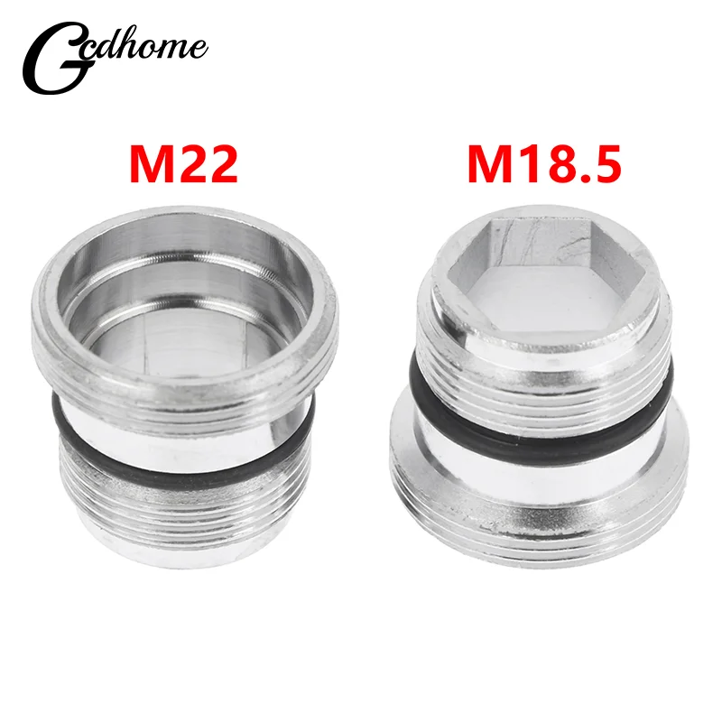 2/4Pcs M18.5 To M22 Connectors Kitchen Bubbler Water Purifier Adapter Faucet Extend Length Accessories Parts